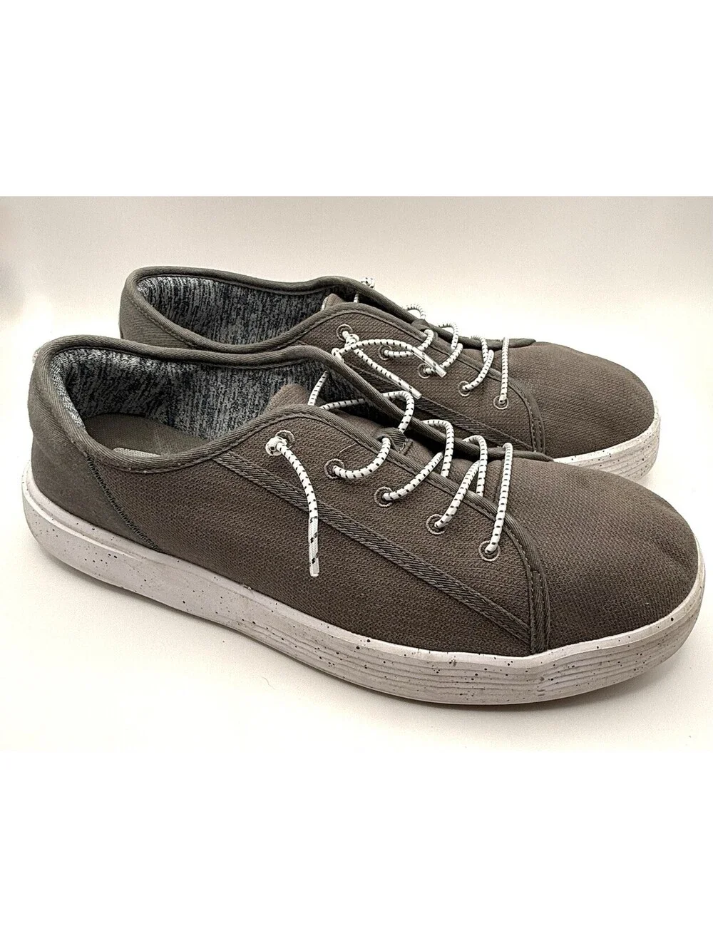 Hey Dude Cody M Sport Mesh Shoes Sz 13 Charcoal Gray Comfort Walking Slip On